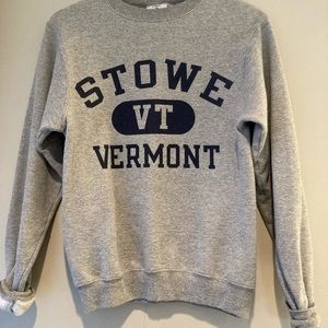 Stowe Vermont crew neck